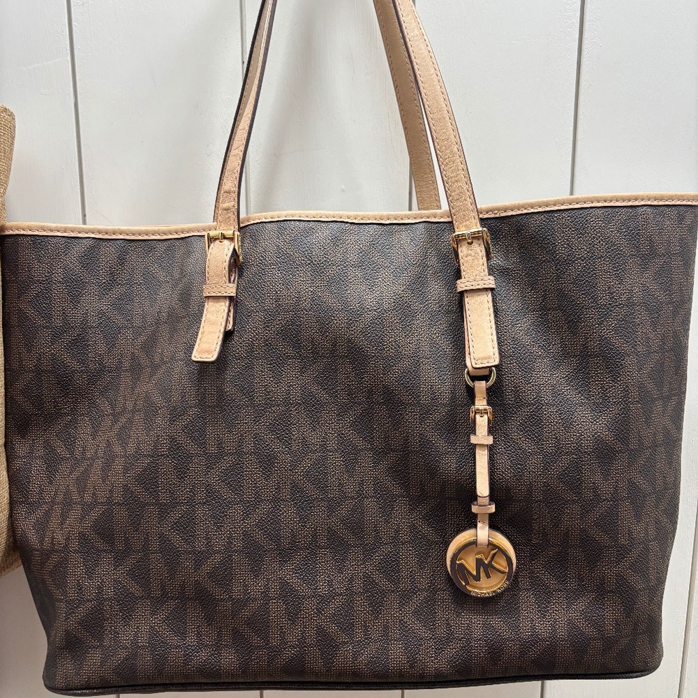 Michael Kors monogrammed Quinn bag
